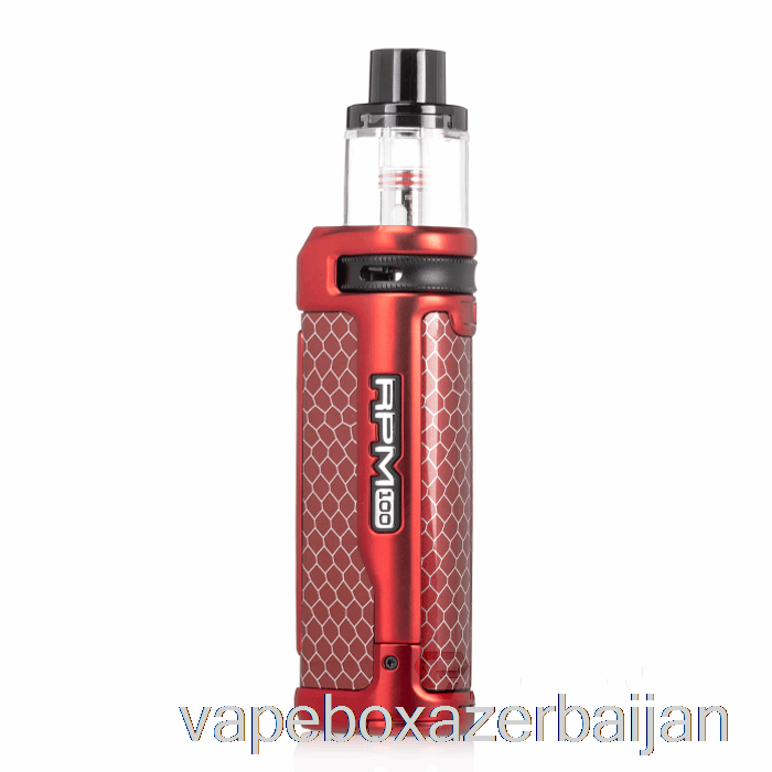 E-Juice Vape SMOK RPM 100 Pod Mod Kit Matte Red